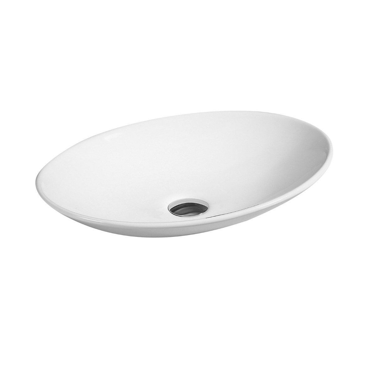7526 Ceramic Oval Countertop Basin 