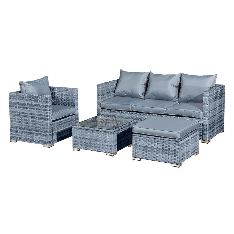 Manomano rattan best sale corner sofa