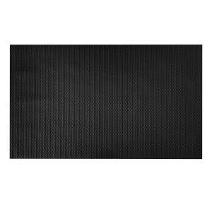 BBQ Large HEX Floor Mat in Black