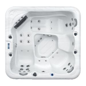 Colada 5 Seat Hot Tub in White/Grey