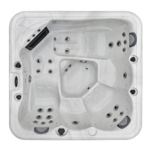 Colada+ Luxury 5 Seat Hot Tub in White/Grey