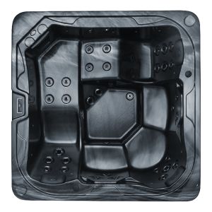 Trident+ Luxury 5 Seat Hot Tub in Black/Grey