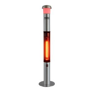Electric Outdoor Patio Heater with LED and Bluetooth Speaker