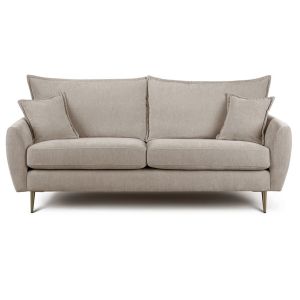 Giles Fabric 3 Seat Sofa in Putty