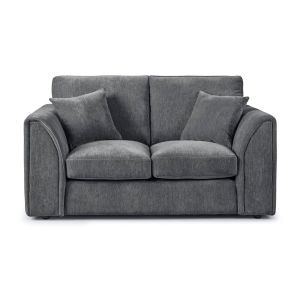 Barnaby Fabric 2 Seat Sofa in Charcoal