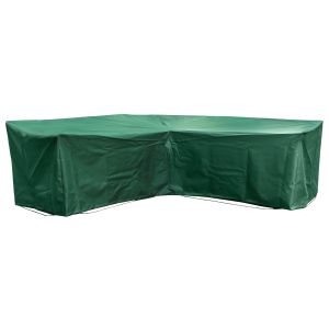 Medium Modular L Shape Sofa Cover in Green