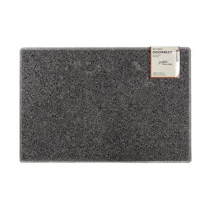 Plain Large Doormat in Grey