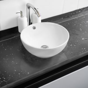 7467 Ceramic 42cm Vert Coned Countertop Basin 