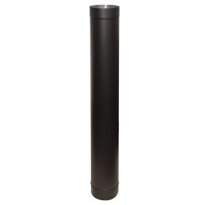 Flue Pipe 1000mm Straight for 5" inch (125mm)