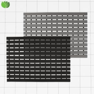 Non-Slip Slatted Shower Mat in Various Colours
