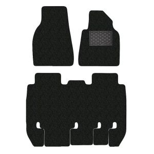 Tesla Model X 3-Piece GECKO Car Mat Set in Black