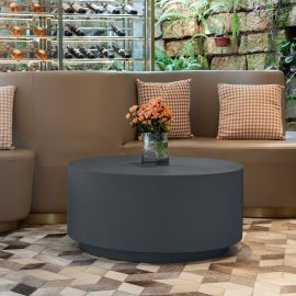 Rome GRC Coffee Table in Slate Black